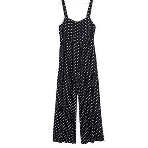 MADEWELL Wide-Leg Jumpsuit in Polka Dot 8